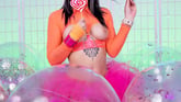 Raven's passion lollie VR porn video from SwallowBay