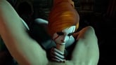 Mouthful of dick VR porn video from Dark Dreams