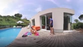 Alexa Tomas Sunbathing By Her Pool VR porn video from HoliVR