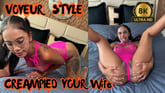 Voyeur Style Creampied Your Wife VR porn video from AsianSexVR