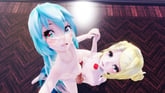 Vocaloid – Miku & Rin Double Treatment (A XXX Parody) VR porn video from Lewd FRAGGY