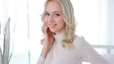 Blonde Spreads and Lets Her Juices Flow VR porn video from TMW VR NET