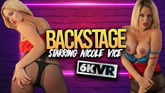 Nicole Vice is a perfect bitchy trollop who teases us VR porn video from StockingsVR