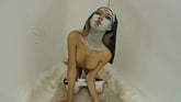 One hand on her body and one on her cock VR porn video from Grooby VR