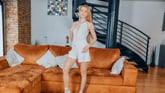 Ivi enjoys stroking her own honeypot for you VR porn video from TMW VR NET