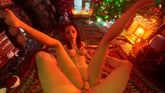 Santa Cums on Elf VR porn video from VR Conk