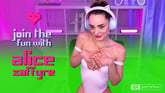 Erotic Gaming Session Starring Alice Zaffyre [Passthrough] VR porn video from VR pornnow