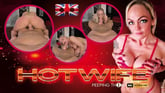 Blonde British Cumslut VR porn video from Peeping Thom