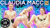 Claudia Mac VR porn video from VRHard