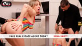 Fake Real Estate Agent Today Nina Santi VR porn video from European Models VR