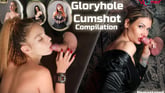 Gloryhole Cumshot Compilation [Remastered] VR porn video from VRoomed 