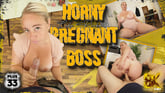 Horny Pregnant Boss VR porn video from Plus 33