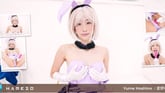 Hot And Horny Yume Hoshino Entertains Her Wet Shaved Pussy VR porn video from Hamezo
