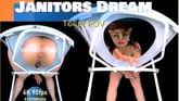 Janitors Fantasy Vol. 1 - Wet Showers & Voyeur POV [REMASTERED] [Passthrough] VR porn video from Ebony VR Solo's