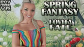 Lovita Fate: Spring Fantasy VR porn video from POV Central VR 