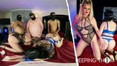 Niki And Ivy Swinger Party VR porn video from Peeping Thom