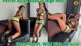 Petite Asian Babe in High Heels – Deepthroat, Wild Ride & Facial VR porn video from AsianSexVR