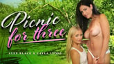 Picnic For Three - Outdoor Threesome VR porn video from Reality Lovers