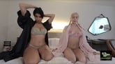 POV Roxie Sinner & Kay Lovely VR porn video from TadPoleXXXStudio