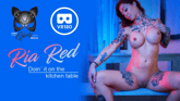 Ria Red – Kitchen Table VR porn video from KinkyGirlsBerlin