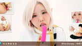 Riina Kurusu Looks So Hot Masturbating With Stockings On VR porn video from Hamezo