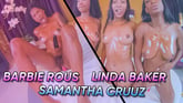 Spicy Latinas: Triple the Fun on the Bed Part 1 VR porn video from Dreamcam 