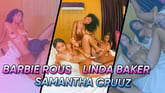 Spicy Latinas: Triple the Fun on the Bed Part 2 VR porn video from Dreamcam 