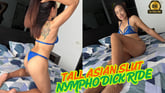 Tall Asian Slut Nympho Dick Ride VR porn video from AsianSexVR 