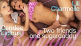 Two Girlfriends Share One Sugar Daddy Voyeur Part 1 VR porn video from PerVRt 