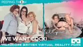 We Want Cock VR porn video from Peeping Thom