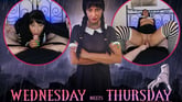 Wednesday Meets Thursday VR porn video from Peeping Thom