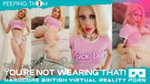 You’re Not Wearing That VR porn video from Peeping Thom