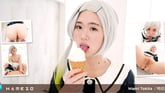 Icecream and Creampie Treats for Mami Tokita VR porn video from Hamezo 
