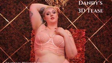 Dandy’s 3D Tease VR porn video from Blush Erotica VR studio
