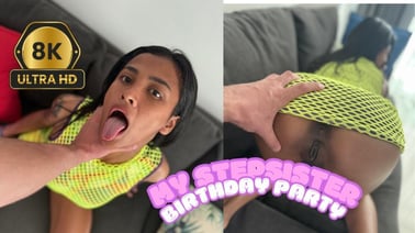 My Stepsister Birthday Party VR porn video from AsianSexVR studio