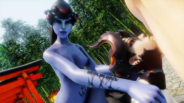 Overwatch – Assisted Deepthroat (A XXX Parody) VR porn video from Lewd FRAGGY studio