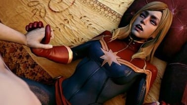 Marvel babe gets pounded hard VR porn video from Dark Dreams studio