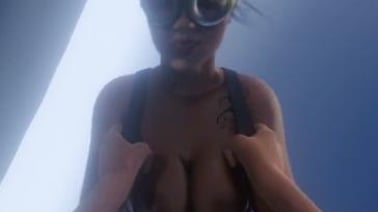 Falling Down Shortly Before Opening The Parachute - DC Comics Parody VR porn video from VReal 18K studio