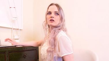 Interview with Carly VR porn video from Virtual Real Porn studio