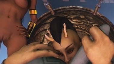 Sheeva lends a extra hand VR porn video from Dark Dreams studio