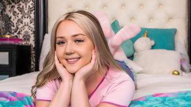 Eva Nyx is ready to get quite naughty in this one VR porn video from WankzVR studio