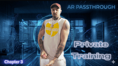 [Gay] Chapter 03: Private Training Session [Passthrough] VR porn video from Jack Spanish VR studio