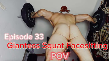 [Gay] Giantess Naked Squats Over You | Goon to It, Slave VR porn video from Jack Spanish VR studio