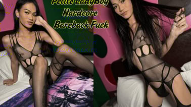 [Trans] Petite Ladyboy Hardcore Bareback Fuck VR porn video from LadyBoyTime studio