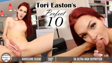 [Trans] Tori Easton’s Perfect 10! VR porn video from Grooby VR studio