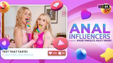 Anal Influencers VR porn video from VR Conk studio