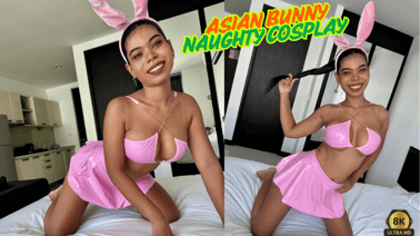 Asian Bunny Naughty Cosplay Fuckfest VR porn video from AsianSexVR studio