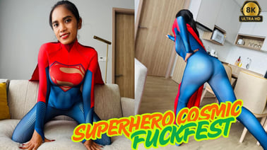 Asian Milf Superhero Cosmic Fuckfest VR porn video from AsianSexVR studio