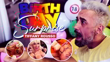 Birthday Surprise From Tiffany Rousso VR porn video from Mugur's World VR studio