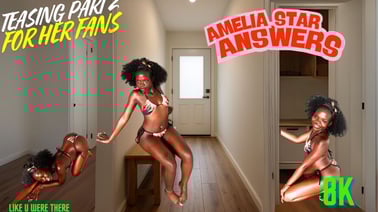 Black ASS Amelia STAR – TEASING vol.2 (Black ASS AFRICAN in THAILAND) VR porn video from Asian Reality studio
